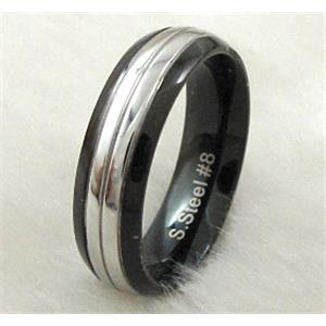 Stainless steel Ring, inside: 17.5mm dia