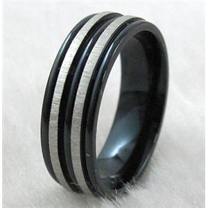 Stainless steel Ring, inside: 17.5mm dia