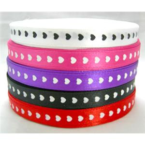 Mix Color Satin Ribbon, 20mm wide, 50yards per roll
