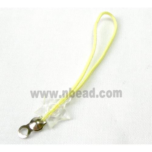 String hanger lt.yellow color