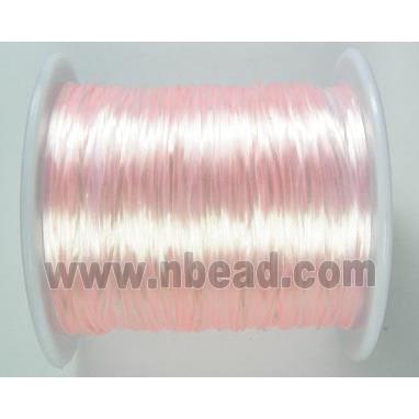 stretchy Crystal Thread, light pink